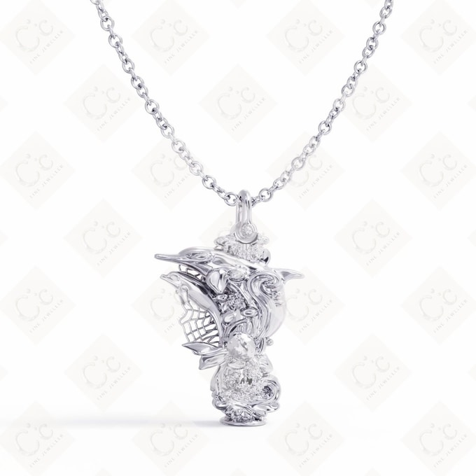 Pendant on the FC102 chain, 55cm